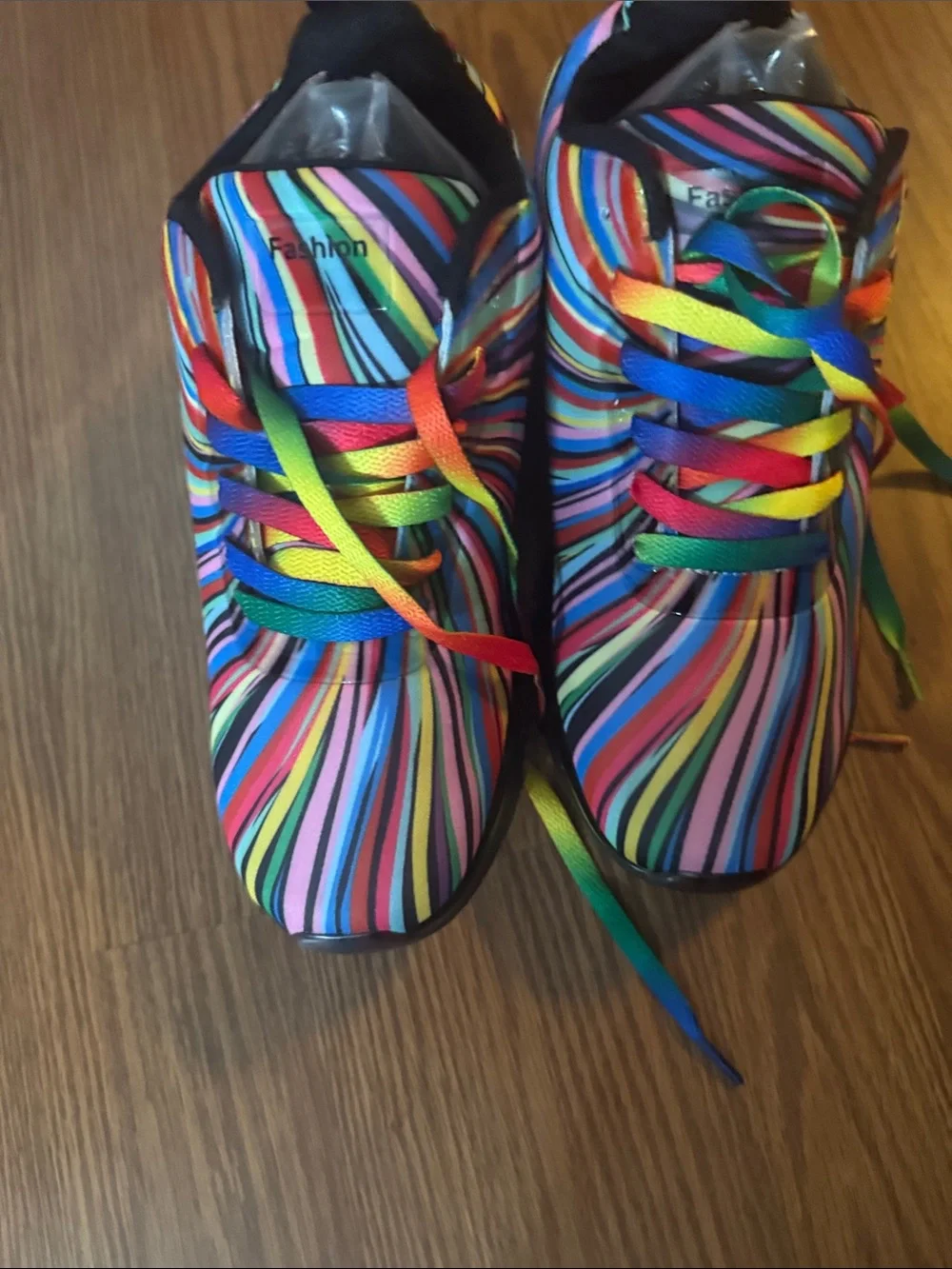 FA Kids Rainbow Stripe Sneakers - Multicolor